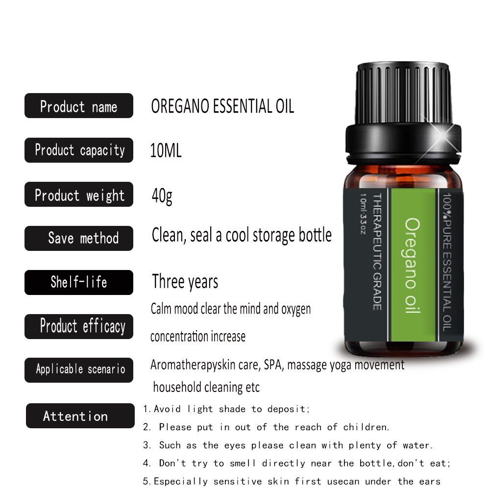 Label pribadi oregano oregano oil esensial berkualitas tinggi