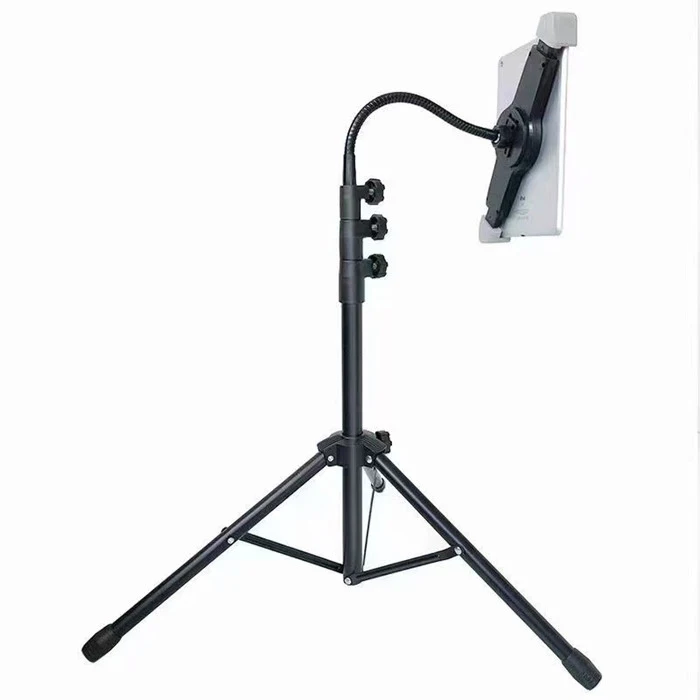 Secure Goose Neck Bracket Tripod Soporte Tablet Floor Stands