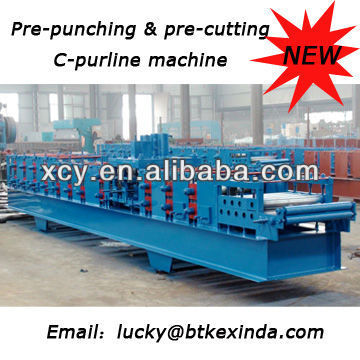 NEW TYPE!!! C-PURLINE ROLL FORMER