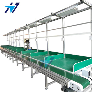 Belt line with material box