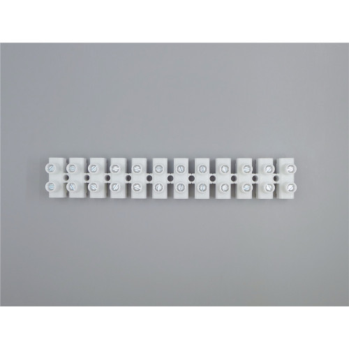 terminal strip made of polypropylene