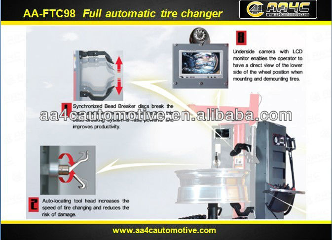 AA4C tire fitting machine prices full-automatic tire changing machine tire service machine AA-FTC98