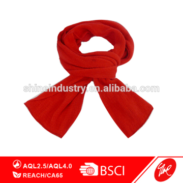 2015 ladies red autumn-winter ployester scarf