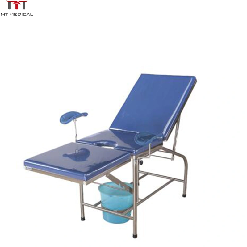 Hospital Beds Stainless Steel Obstetric Examination Bed