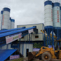 HZS120 stabilized concrete batching plant in Thailand