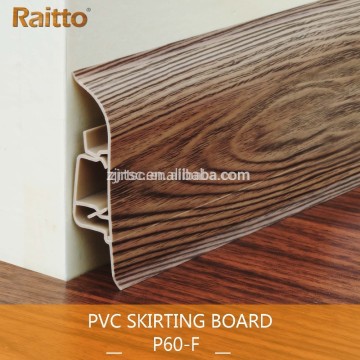 Plastic Skirting board PVC Skirting Board Raitto PVC Flooring Profile