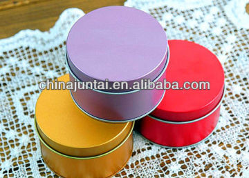 empty candy large tin can