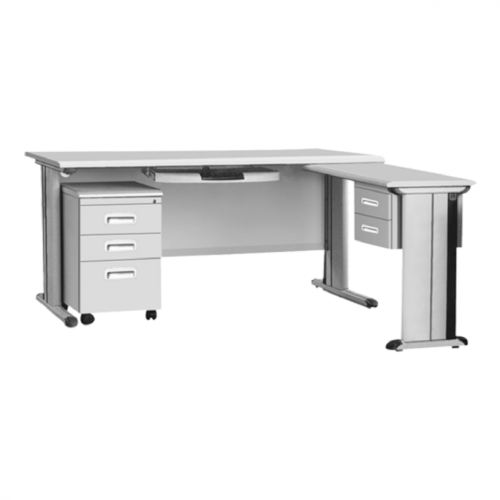 Modern Office Furniture Steel Office Desk With Drawers