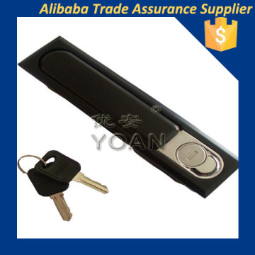 Security door plane lock with ABS plastic handle key