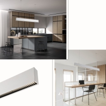 Eye-protecting and Anti-glare Office Pendant LED Light