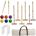 Upgrade Six Player Croquet Set for Kids Family with Carrying Bag