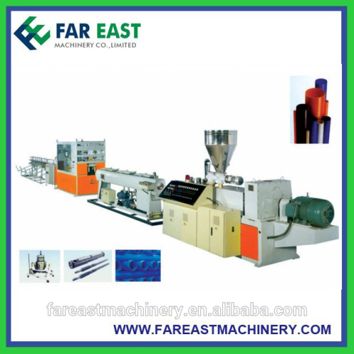 PVC Plastic Pipe Extrusion Machine line with good after sales service