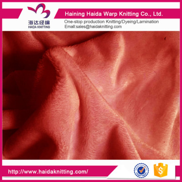 100% Polyester Plush Velboa Fabric