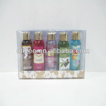PVC foldded box body gel sets for sale