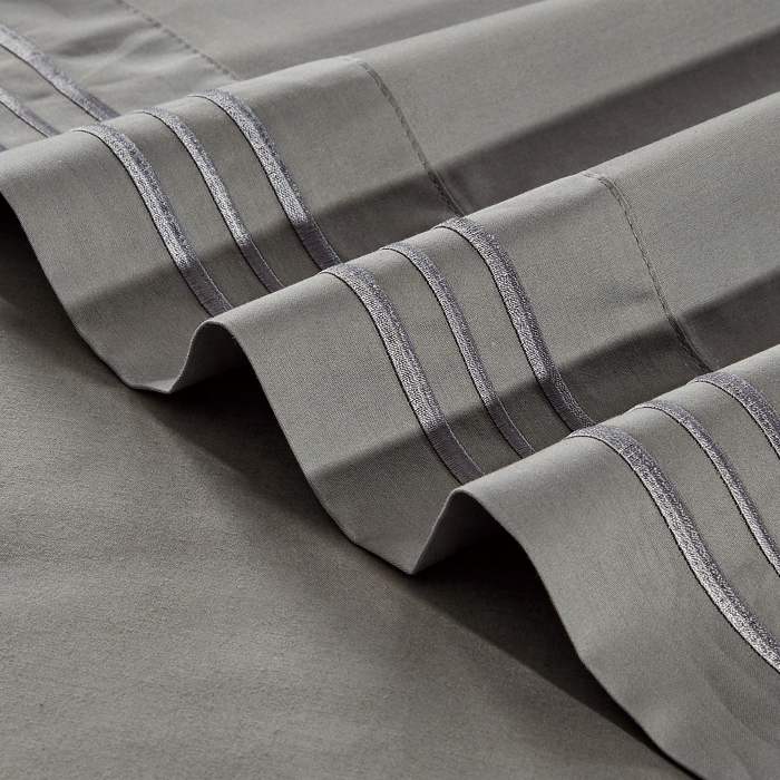 Luxury soft and dirt-proof hotel linen duvet cover and pillow case bedding sets in solid color
