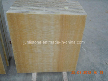 Yellow Honey Onxy Composite Ceramic Tile for wall & floor
