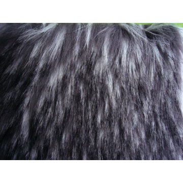 Met de hand geverfde Jacquard fake fur