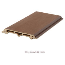 Outside Wpc Waterproof Wall Cladding / Internal Decorative Wall Cladding