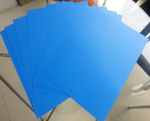 Colored Matte 0.25mm File Package Rigid PVC Sheet for Booking Packaging