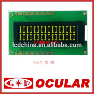 OLED 1602 16x2 Passive Matrix-OLED Yellow