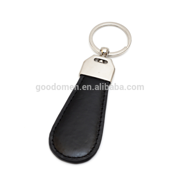 Customized design blank leather keyring
