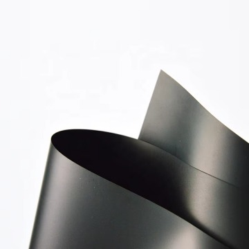 Black PVC sheets use for printing or blistering