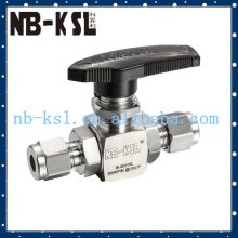 double ferrules ss ball valve