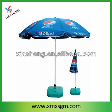 PEPSI Logo for 200cm Promotional Beach Umbrella in blue colour