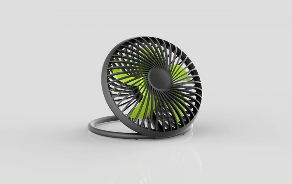 Ventilator de racire cu 2 viteze si inaltime reglabila