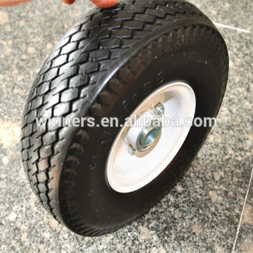 carve PU foam tire 3.00-4 hand trolley wheels