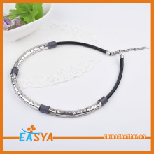 Silver Plating Circle Metal Necklace Slave Necklace
