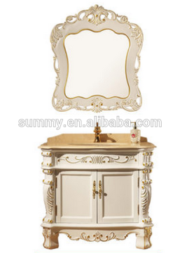 New Classical bathroom vanity cabinet solid wood,asian style bathroom vanity