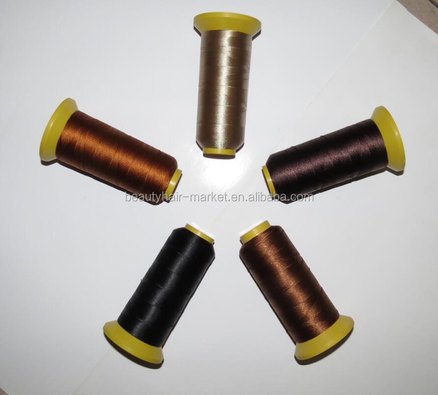 China Nylon Hair Weaving Thread For Hair Extensions Weaving