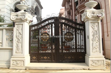 Auto-Swing Entry Iron Gates