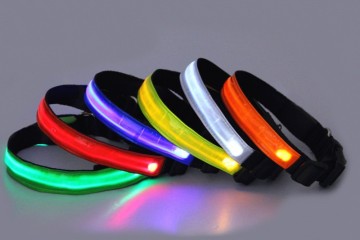 dog accessories/led dog collar flash pet collar