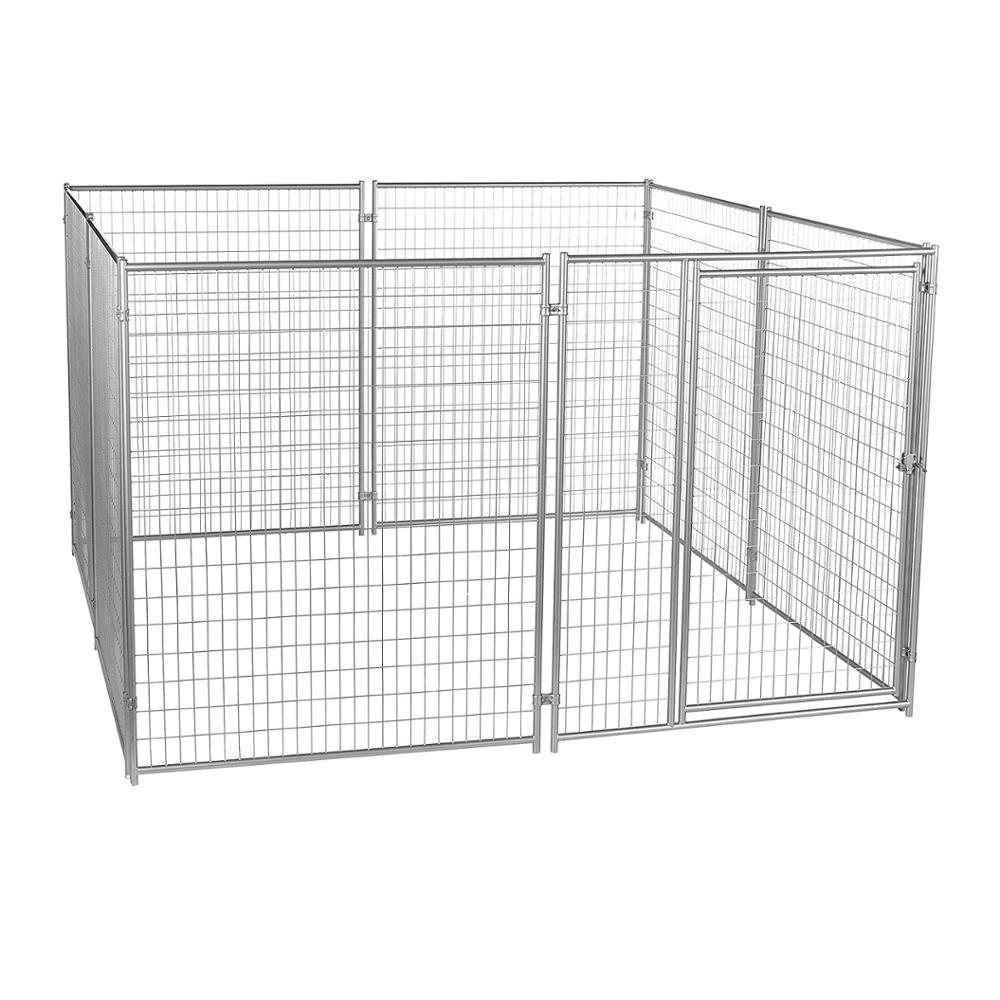 Galvanized wire mesh large folding pet cage /dog cage /dog kennels on sale