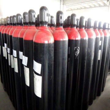 2014 ISO Standard High Pressure Seamless Steel Welding Argon Bottle