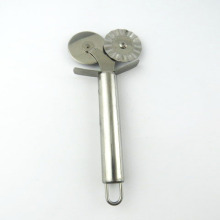 double cuts stainless steel pizza cut