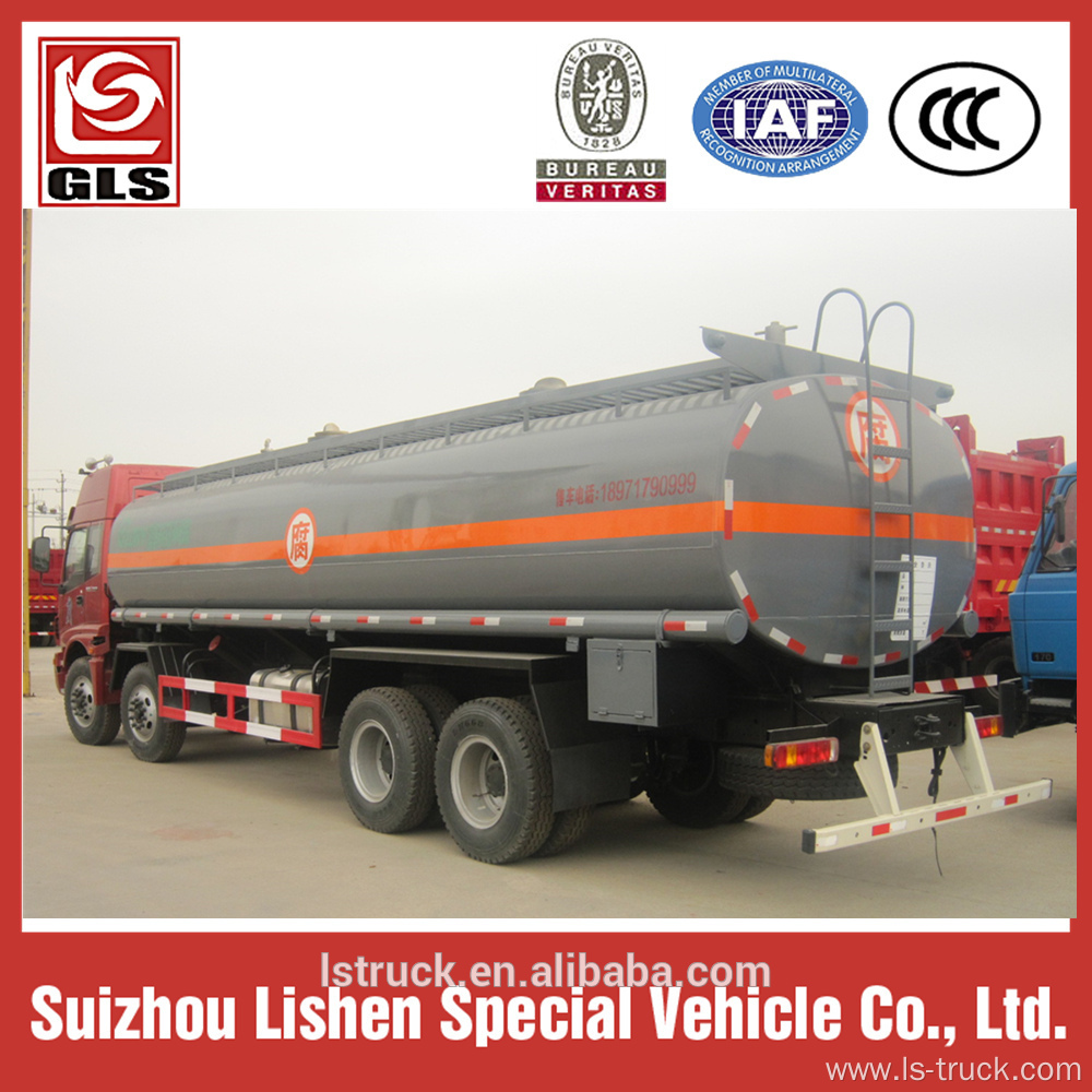 HOWO fuel truck 6x4 drive 20-30M3 290/300hp