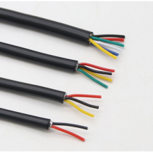 UL2464 5X18AWG White Out Braided LED Electrical Cable for Bright Lighting