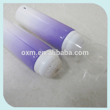 plastic foot fetish tube for foot care