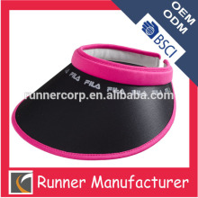 Wide bill UV sun visor cap