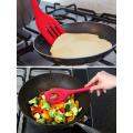 Non-stick Premium Silicone Kitchen Slotted Turner Spatel