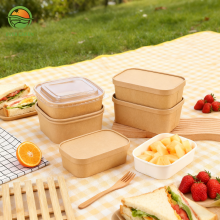 Work Meal Packaging Kraft Paper Box