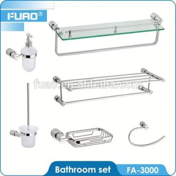 FUAO Fashionable polyresin bathroom set