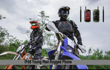 IP68 Young Man Rugged Phone