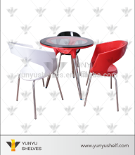 high-end small round office meeting table