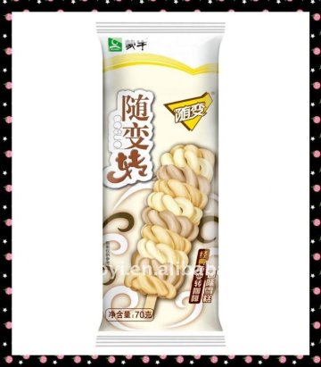 logo printed ice cream packing plastic bag