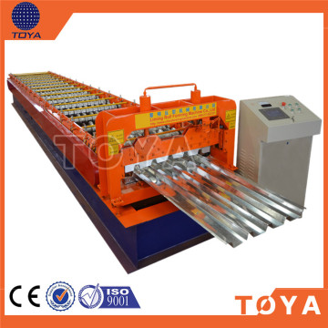 Alibaba Supplier color steel roofing sheet	aluminum roofing step tile machine Made in China