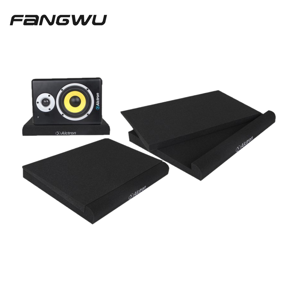 Studio Monitor Speaker Acoustic Foam Surround Edge Shockproof Sound Isolation Pads For Studio Monitors 5/6.5/8 Inches